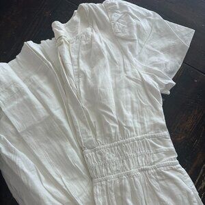 Anthropologie Somerset Linen/Cotton Dress